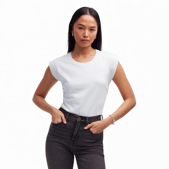 Madewell Side-Cinch Muscle Tee Size XS - Picture 3 of 9